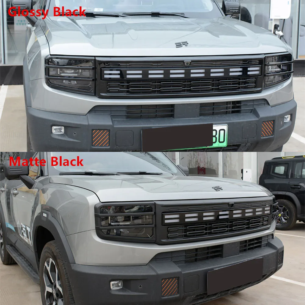 

Front Rear Headlight Protective Covers For Chery Jetour T1 Blackening Taillight Frame Modified Exterior Decoration Accessories