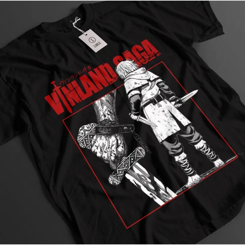 Camiseta de Vinland Saga, camiseta de Thorfinn, camiseta de Askeladd, camiseta de Canute, camiseta de Thors, camiseta de anime.