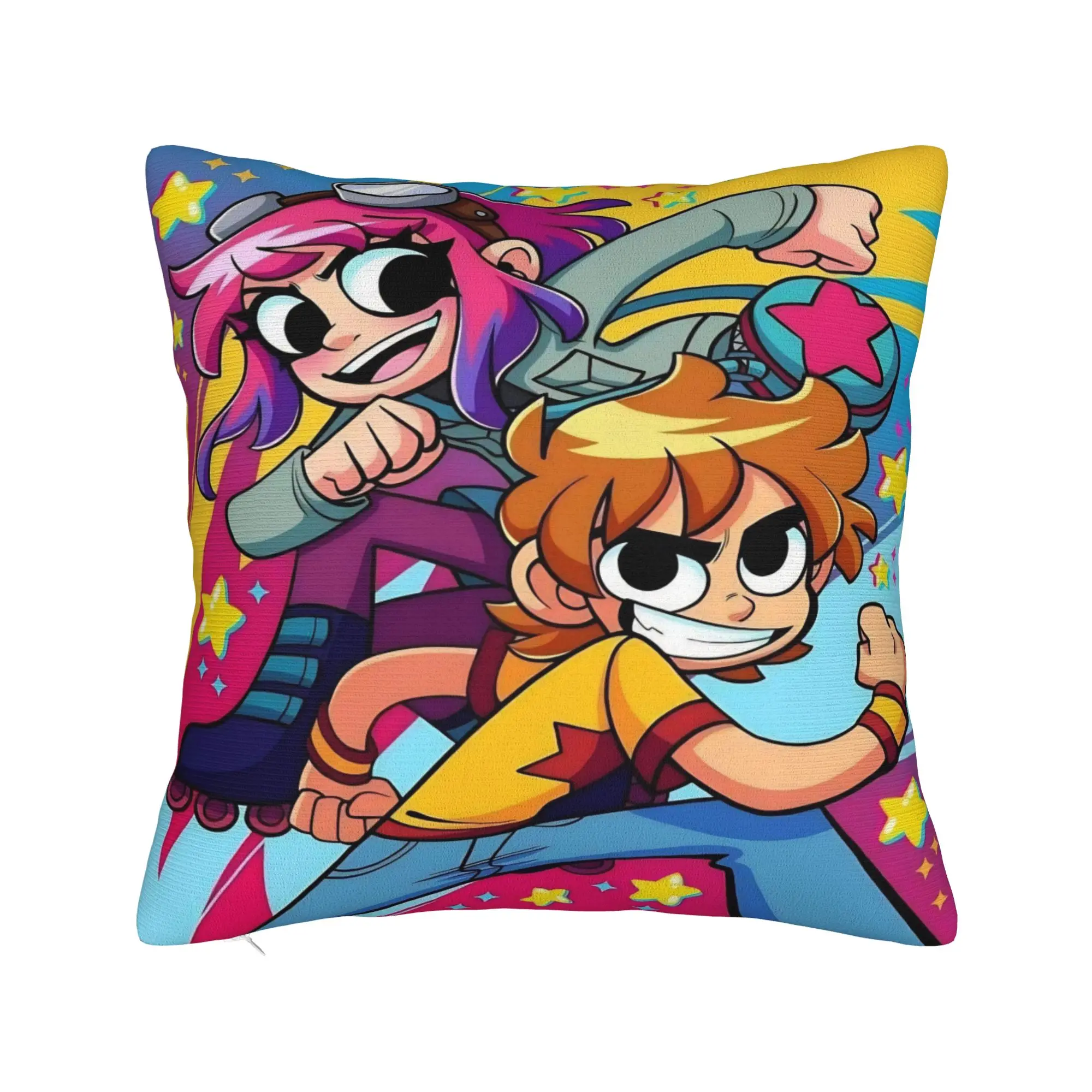 Scott Pilgrim vs. the World Printed Pillowcases Cushion Cover  Pillow Covers New Style Home Decorations Square Multi Size