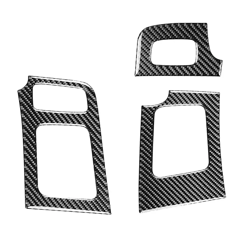 

Pop New-for Toyota Prius 2012-2015 Carbon Fiber Dashboard Air Conditioner Vent Outlet Frame Cover Trim Sticker Accessories,LHD