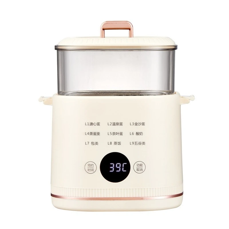 

Smart Home Mini Egg Boiler Multifunctional Breakfast Machine for Boiled Eggs and Hot Spring Eggs 220v Power Supply