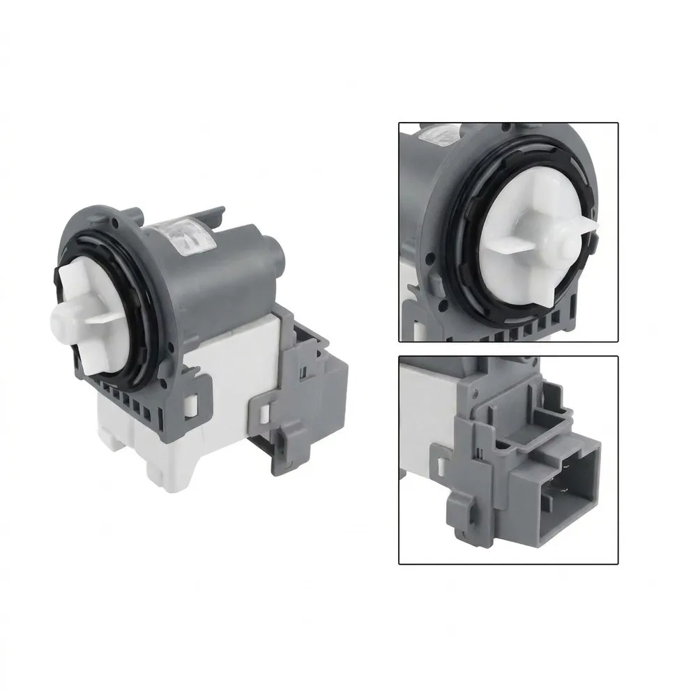 Drain Pump DC31-00054D for Samsung Washing Machines WA4 WA5 WF3 WF4 WF5 Series Compatible with Multiple Models