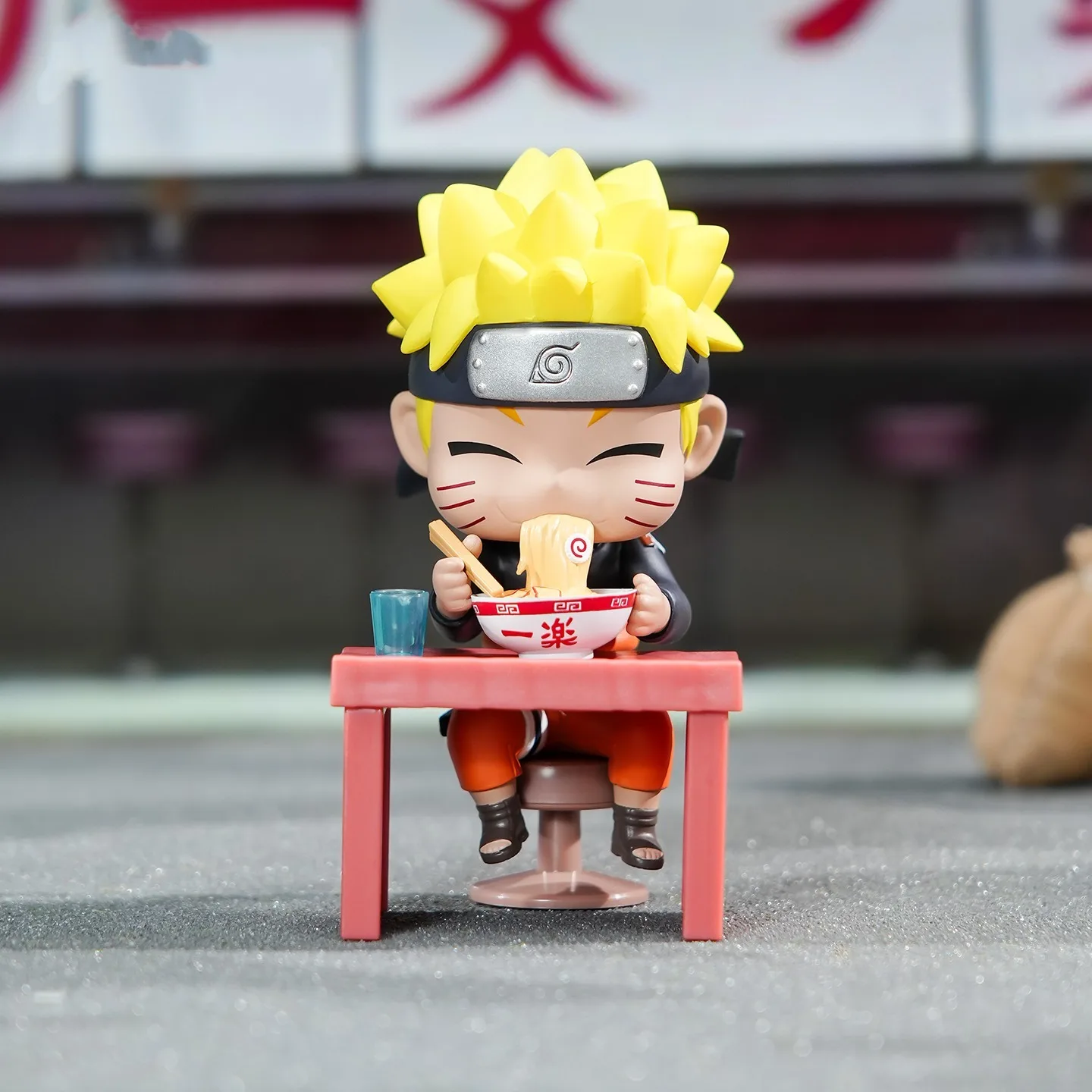 Bandainamco Naruto Shippuden Lamian Noodles Series Blind Box 10cm Cute Action Figure Model Toy Gift Collection Blind Box Toy