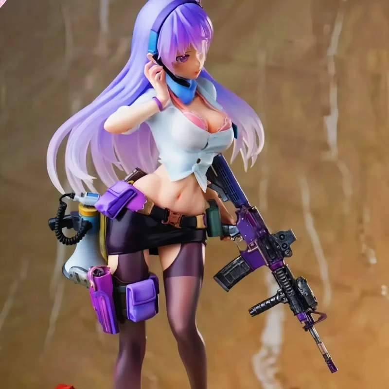 

Genuine After School Battlefield Elf Anime Figurines Collection Models Desktop Ornaments 2d Beautiful Girls Surprise Gifts Toys