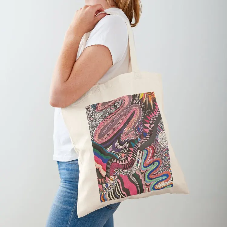 Sac fourre-tout The Shape of My Becoming, sac à main pour femme, sac de courses, sac fourre-tout personnalisé