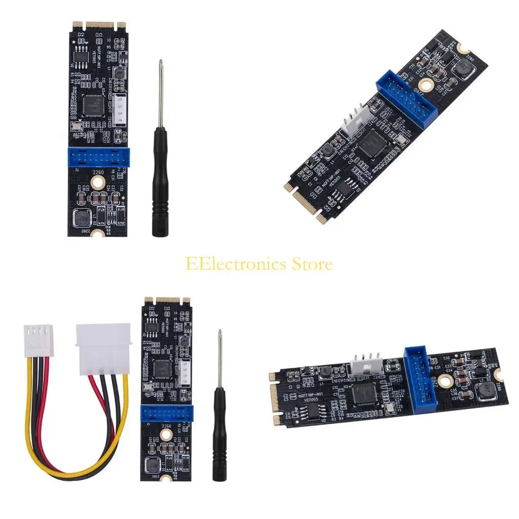 

B03C for M.2 PCIE USB Adapter PCI-E for KEY B-M PCI-Express Graphic Video Card Ex