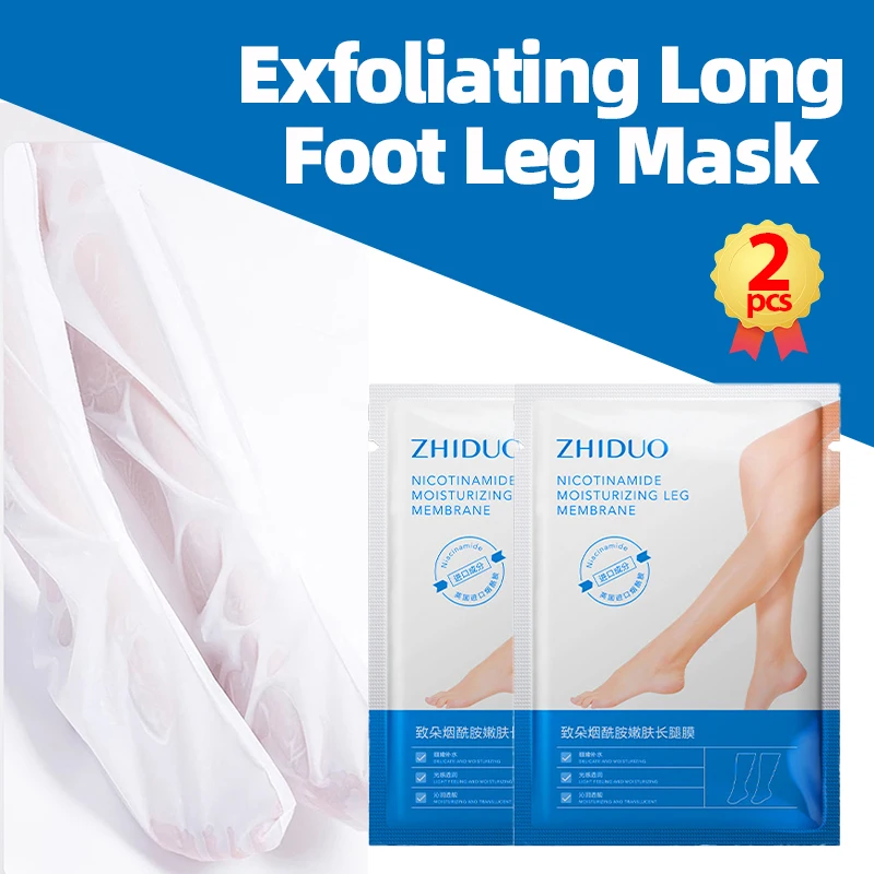 Foot Mask Exfoliating Spa Pedicure Socks Moisturizing Whitening Foot Peeling Dead Skin Callus Removal Anti Cracked Leg Feet Care