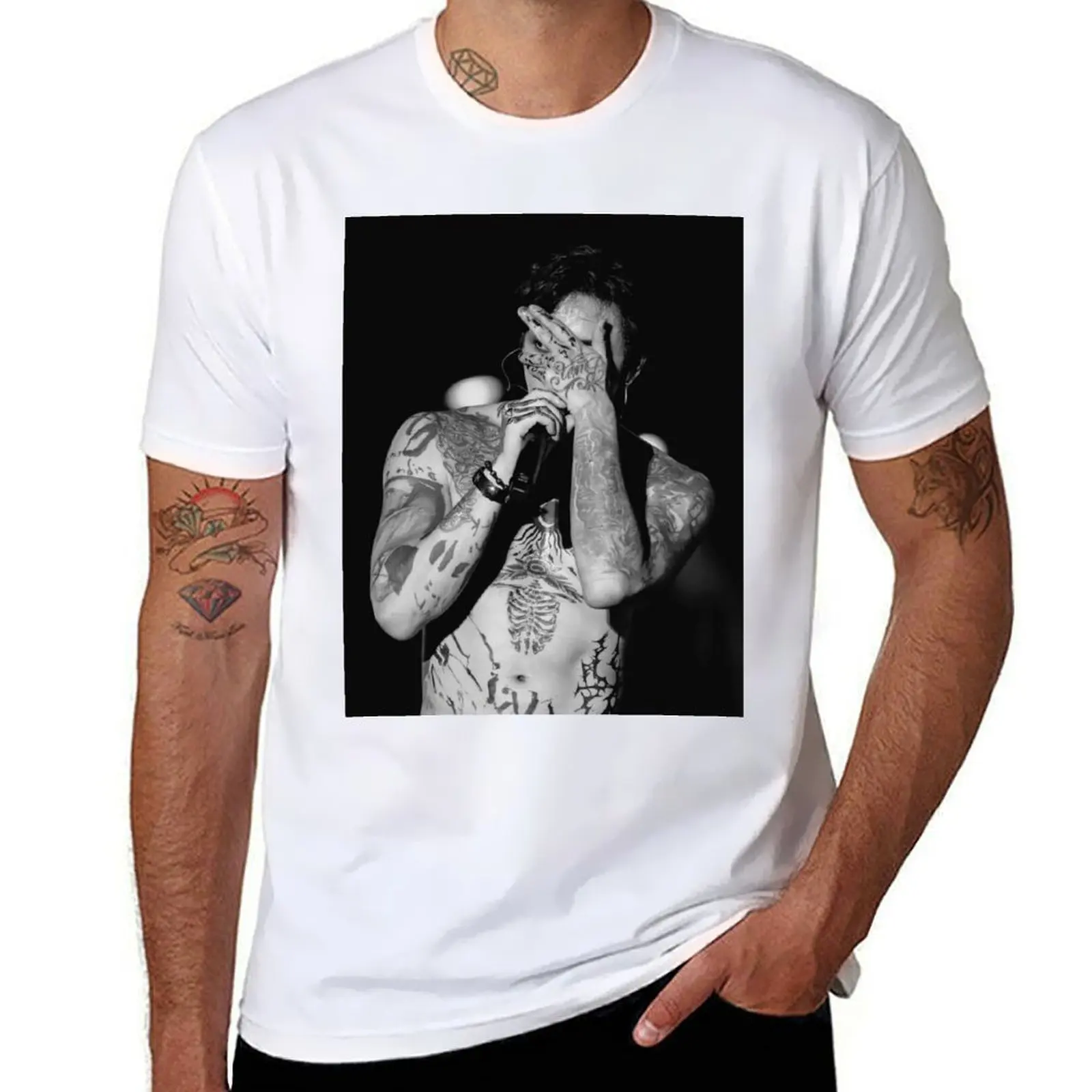 

DPR IAN mito abs tattoos poster kpop dream perfect regime T-Shirt man graphic t shirt man t shirt summer T-Shirt