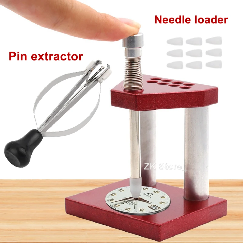 1PCS Watch Hand Plunger Puller Remover Opener Hand Set Alloy Steel Fitter Watch Repair Tool for Watchmaker Watch Hand Tools