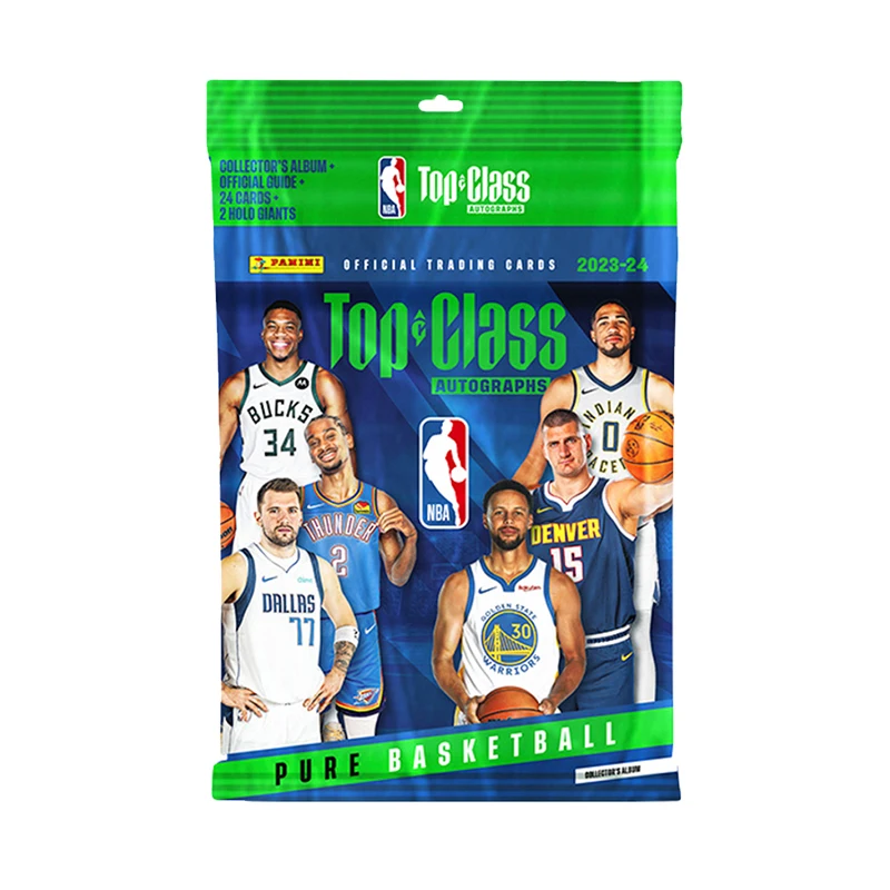 Starter Pack di carte collezionabili Panini di prima classe NBA 2024 contenente scatola cieca Giants 004637SPAFGD
