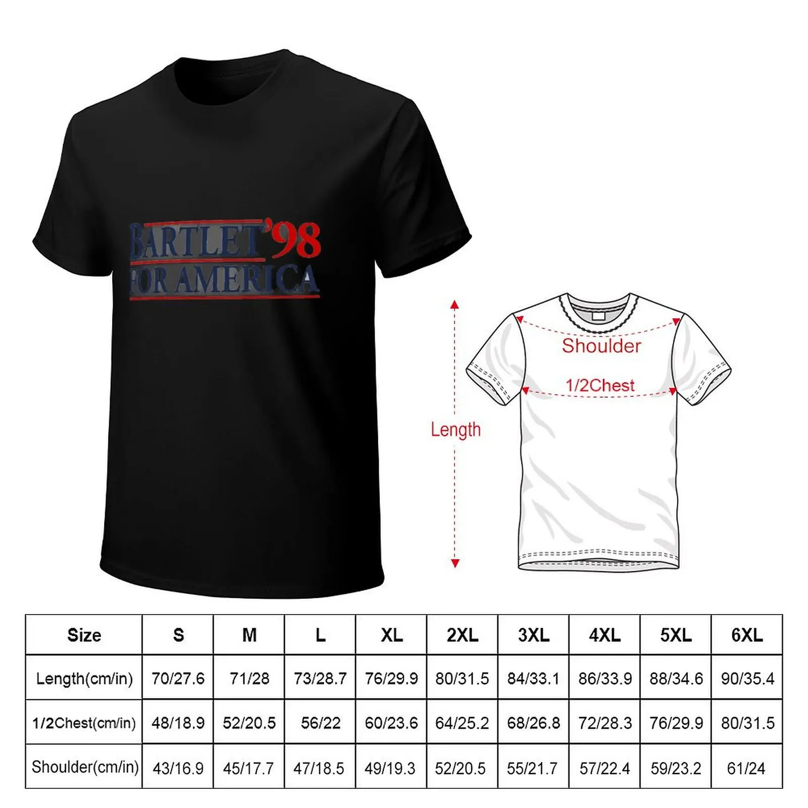 Bartlet For America T-Shirt t shirt personalised T-Shirt
