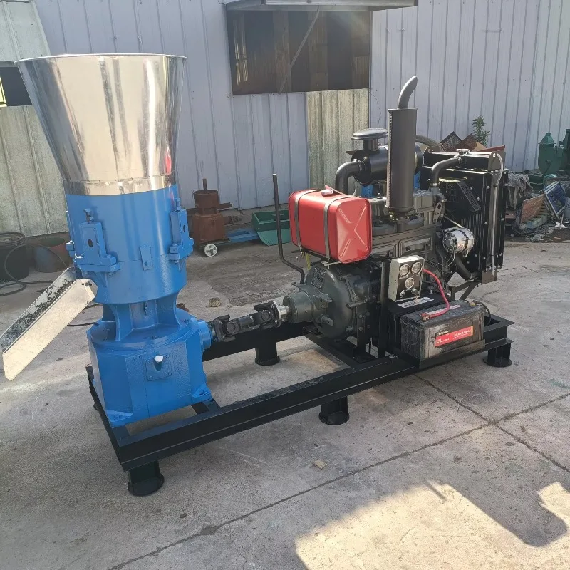 

【Factory Price】New Heavy Mobile Electric Feed Pellet Mill Towable Granulator For Large-Scale Livestock Farms