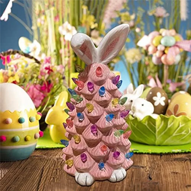 

AD30-2PCS Resin Craft Easter Decor Home Decor Ornaments Durable Easy Install Easy To Use