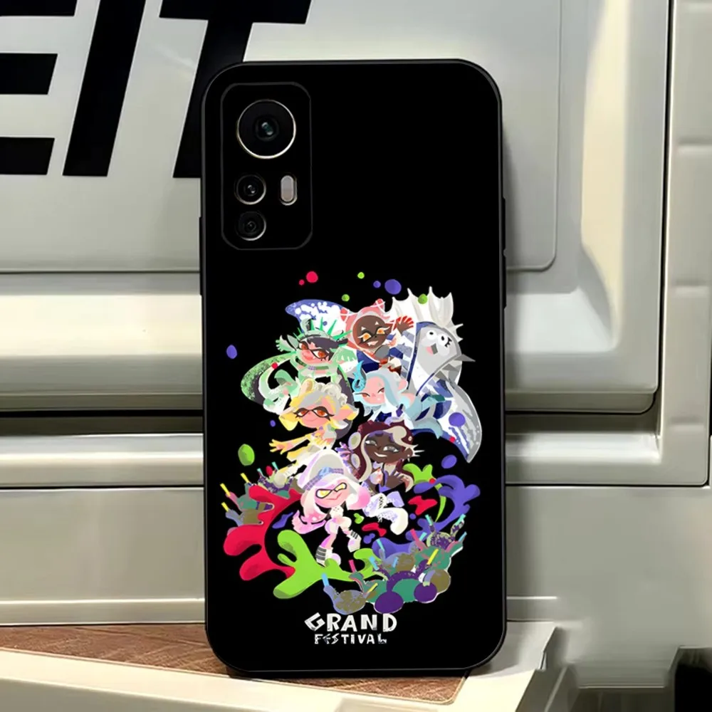 S-SplatoonS  Game Phone Case For Samsung A73,A91,A53,A52,A32,A73,A13,A21,A34,A71,A31,A22,A20,A40 Back Cover