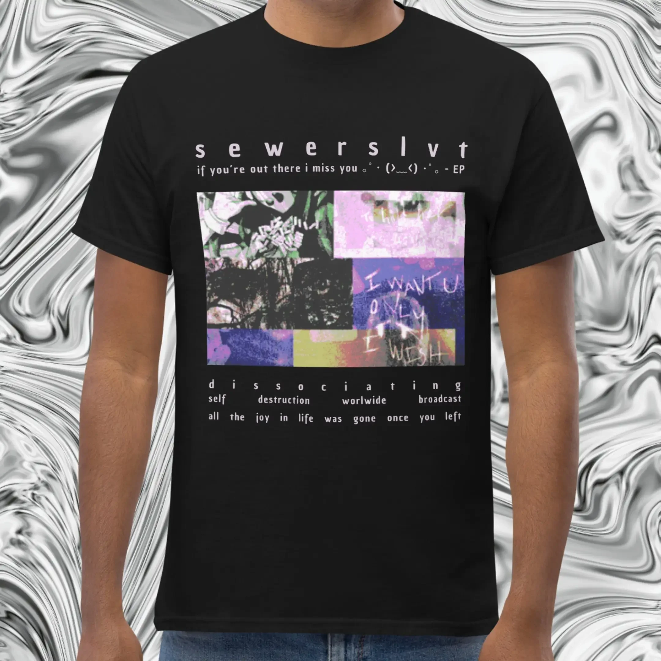 Sewerslvt T Shirt If You'Re Out There I Miss You Ep Music Artist