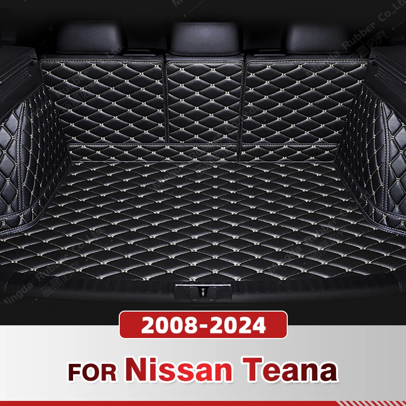 

For Nissan Teana 2008-2024 23 22 Auto Full Coverage Trunk Mat Car Anti-dirty Pad Protective Pad Cargo Liner Interior Accessories