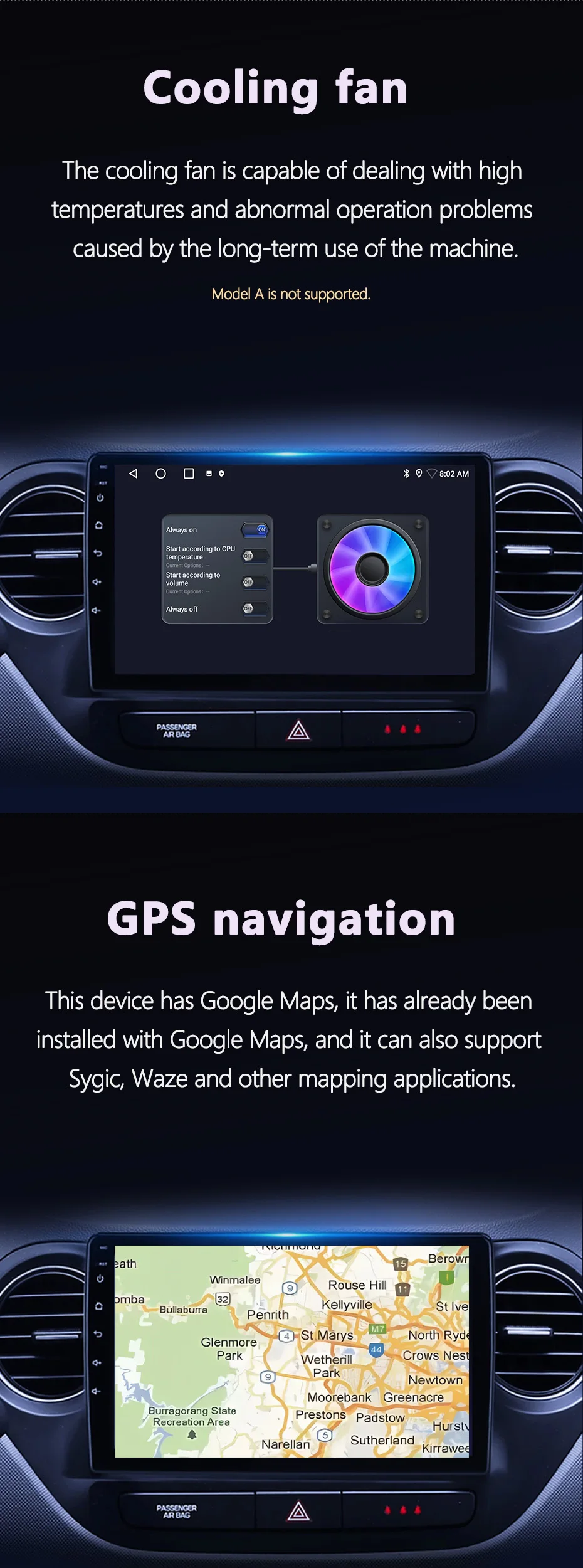 Android 15 Head Unit QLED Radio für Ford C-MAX Kuga 2 Escape 3 2012 - 2019 Android Auto Multimedia Player GPS Navigation Carplay – Detail 11
