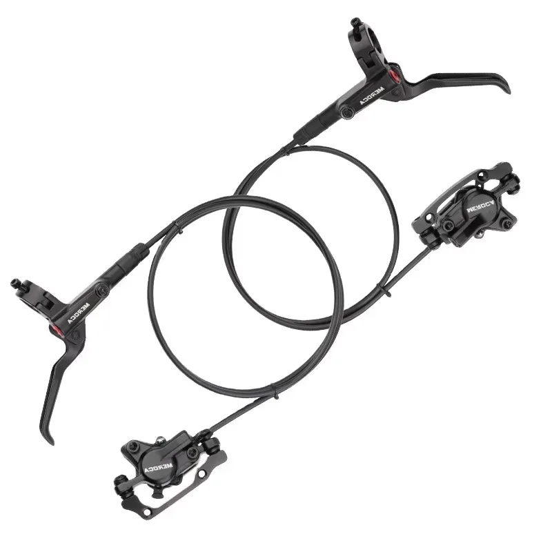 

2 Piston Hydraulic Disc Brake for Mountain Bike Front Wheel Garbu Depan Sepeda Kit for Downhill Riding