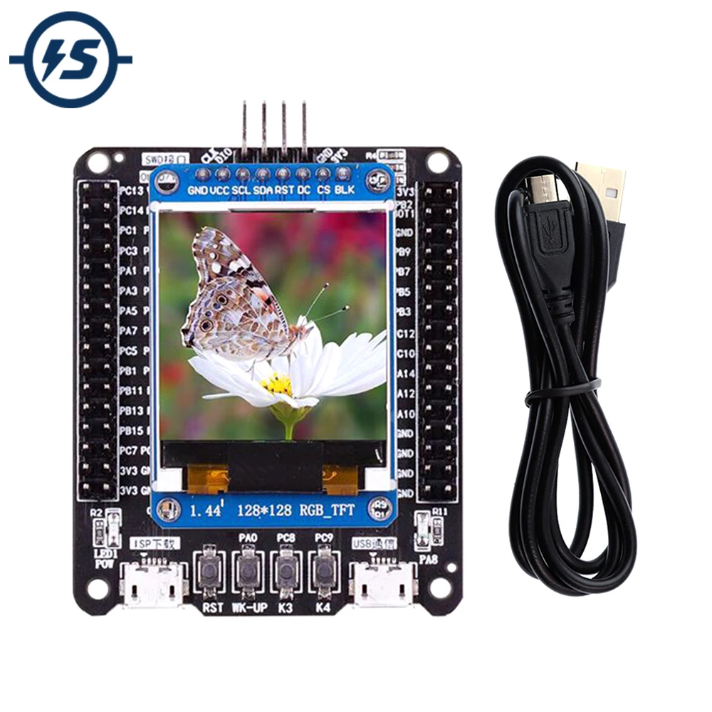 

Макетная плата STM32 51 STM32F103RCT6, микроконтроллер, 3,5-дюймовый TFT ЖК-дисплей, экран, обучающая плата