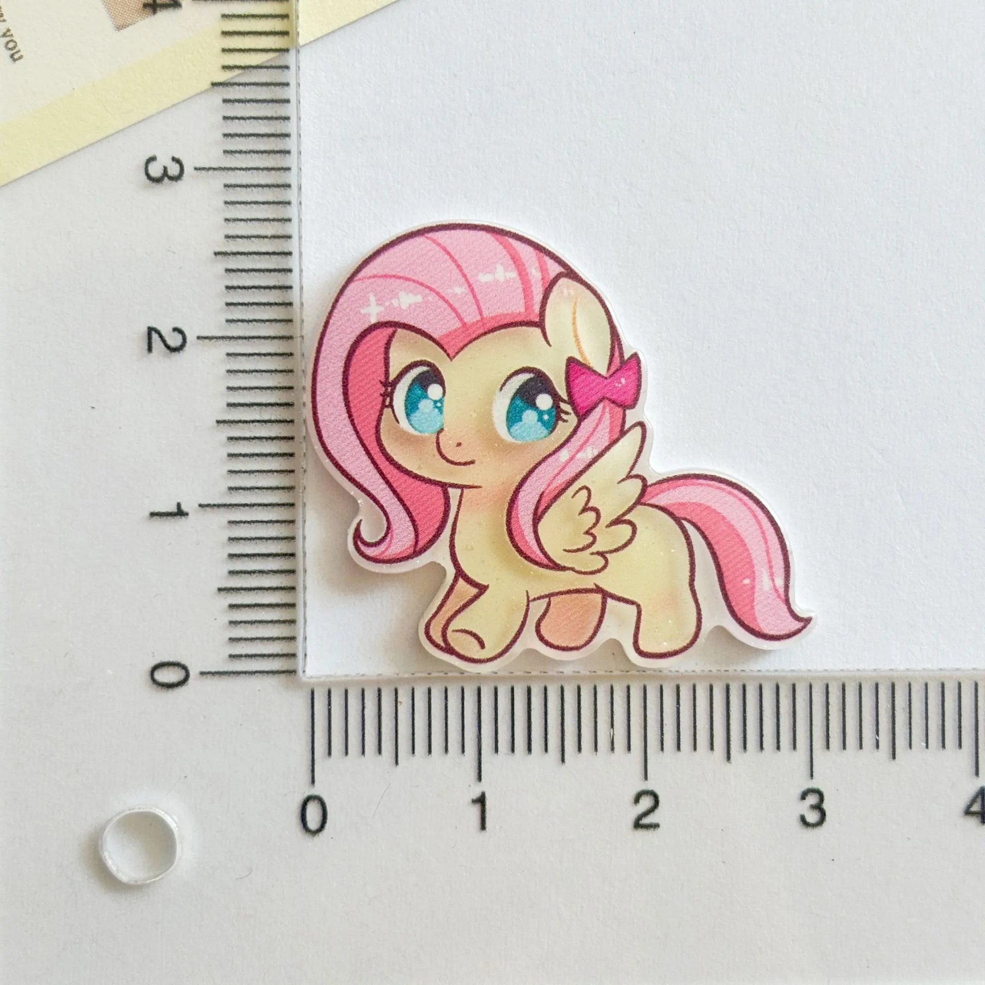 10 sztuk My Little Pony, urocze akcesoria do dekoracji z kreskówek, broszki do spinek do włosów DIY, magnesy na lodówkę, małe części