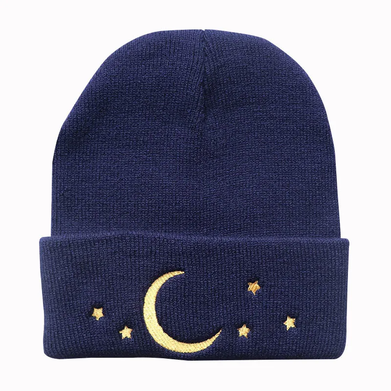 Halloween Kawaii Girl Tsukino Usagi Star Moon Anime Cosplay Knit Hat Sleeve Cap Warm Hat Props Accessories Gift Christmas