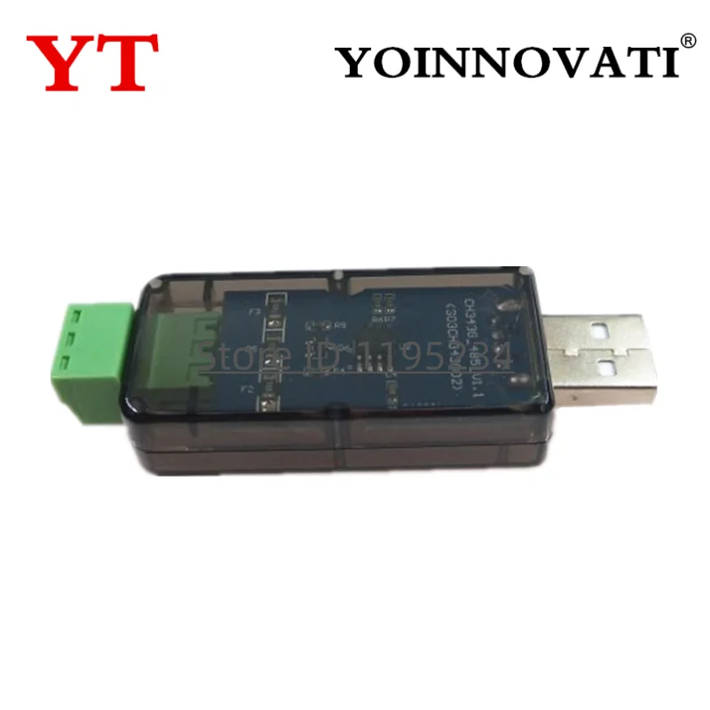 وحدة اتصال تسلسلية عالية السرعة 6 ميجا بت في الثانية USB إلى RS485 تدعم نظام التشغيل Windows 7/8 XP Vista Linux CH343G