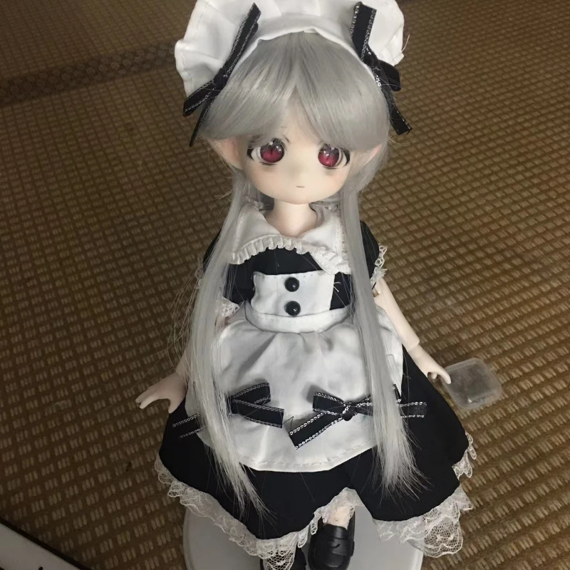 วิกผมตุ๊กตา 1/3 1/4 1/6 1/8 สำหรับตุ๊กตา BJD SD ขนาด 60/45/30 ซม. ของเล่นแต่งตัวเล่นบ้าน ทรงผมรูปแมงกะพรุน อุปกรณ์เสริมตุ๊กตา (ไม่รวมตุ๊กตา)