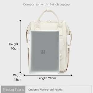 Pangdube-Baby Nappy Bag with cart hooks, mummy backpack, waterproof, outdoor travel, mommy maternity bag for baby things, 2pcs 10 Main Sales Baby Maternity Kit - №7