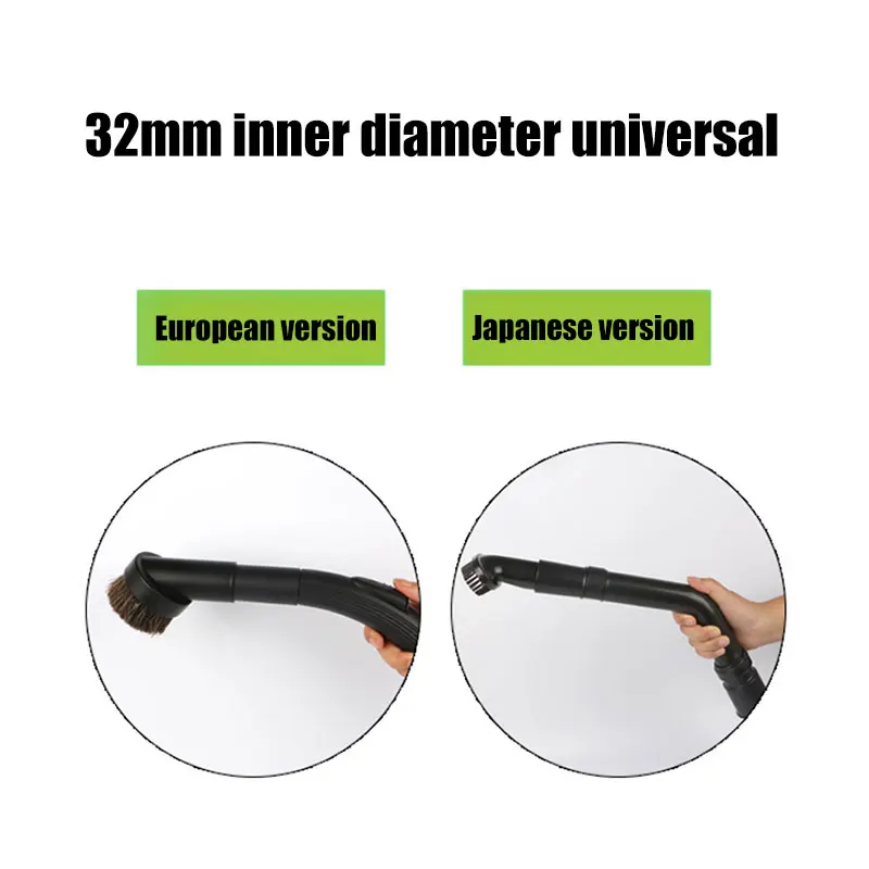 Geeignet zum Ersetzen des Bürstenkopfes eines 6-in-1-Staubsaugers mit einem Durchmesser von 32mm/35mm Zubehör Bürste Fugendüse – Detail 5