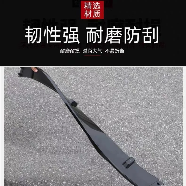 For 2018-2020 Toyota Highlander Modified Front Lip Front Shovel Small Surround Decoration Body Kit Spoiler Exterior Accessories