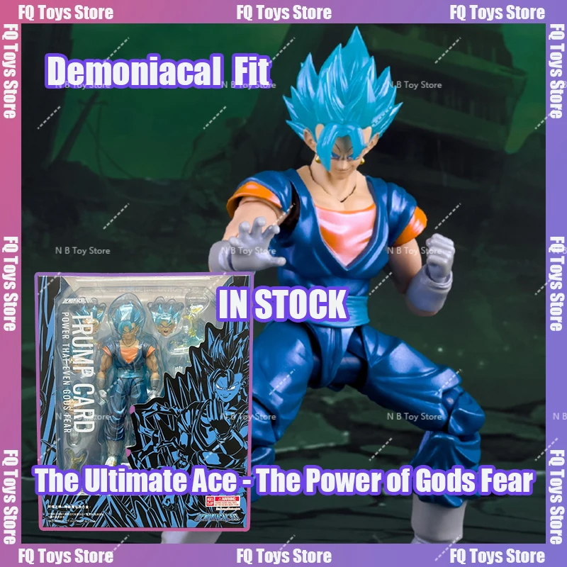 

In Stock Demoniacal Fit Vegito Figure Dragon Ball Super Saiyan God Vegito Vegetto Anime Action Figure Model Kids Toys Gifts