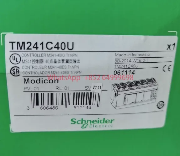 New TM241C40U PLC controller