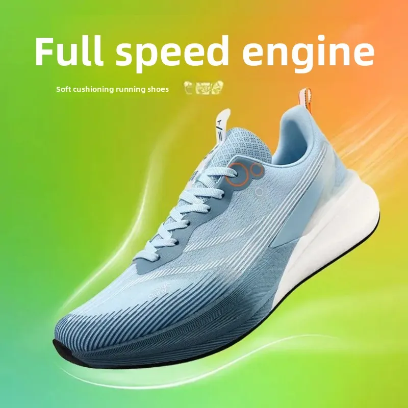 

Кроссовки для соревновательного бега с карбоновой пластиной для мужчин и женщин, новый стиль, амортизирующая спортивная обувь с дышащей сеткой для студентов