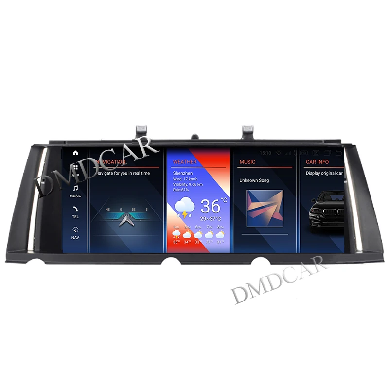 Snapdragon Android13 8Core 8+128G Apple Carplay For BMW 7 Series F01F02 2009-2015 ID8 GPS Navigation Multimedia Screen Bluetooth