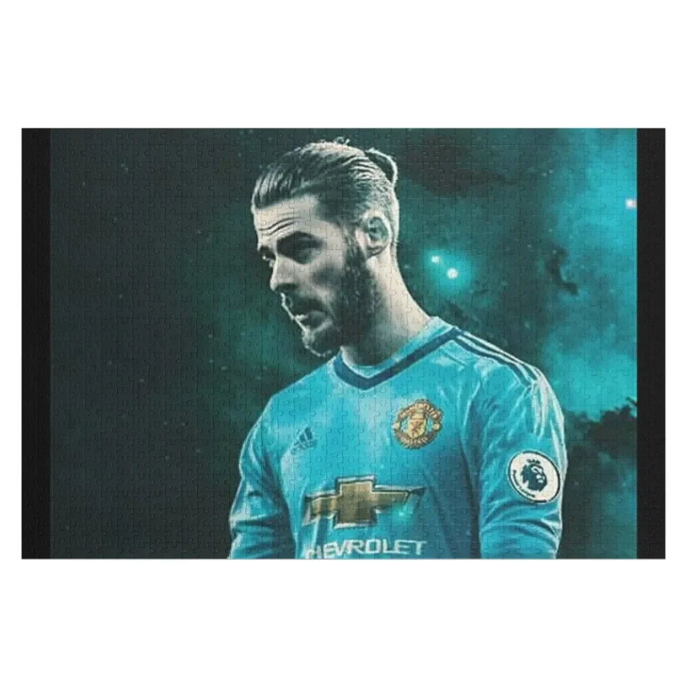 

David De Gea Jigsaw Puzzle Woodens For Adults Custom Wood Customized Picture Customizeds For Kids Puzzle