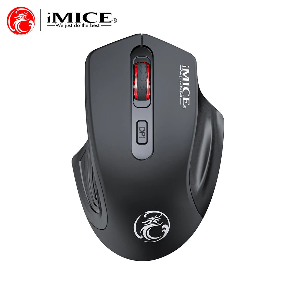 

iMICE Mouse Bluetooth Wireless Computer 1600DPI Silent Mouse with 2.4GHz USB Nano Receiver for PC MacBook Tablet Laptop Mouse