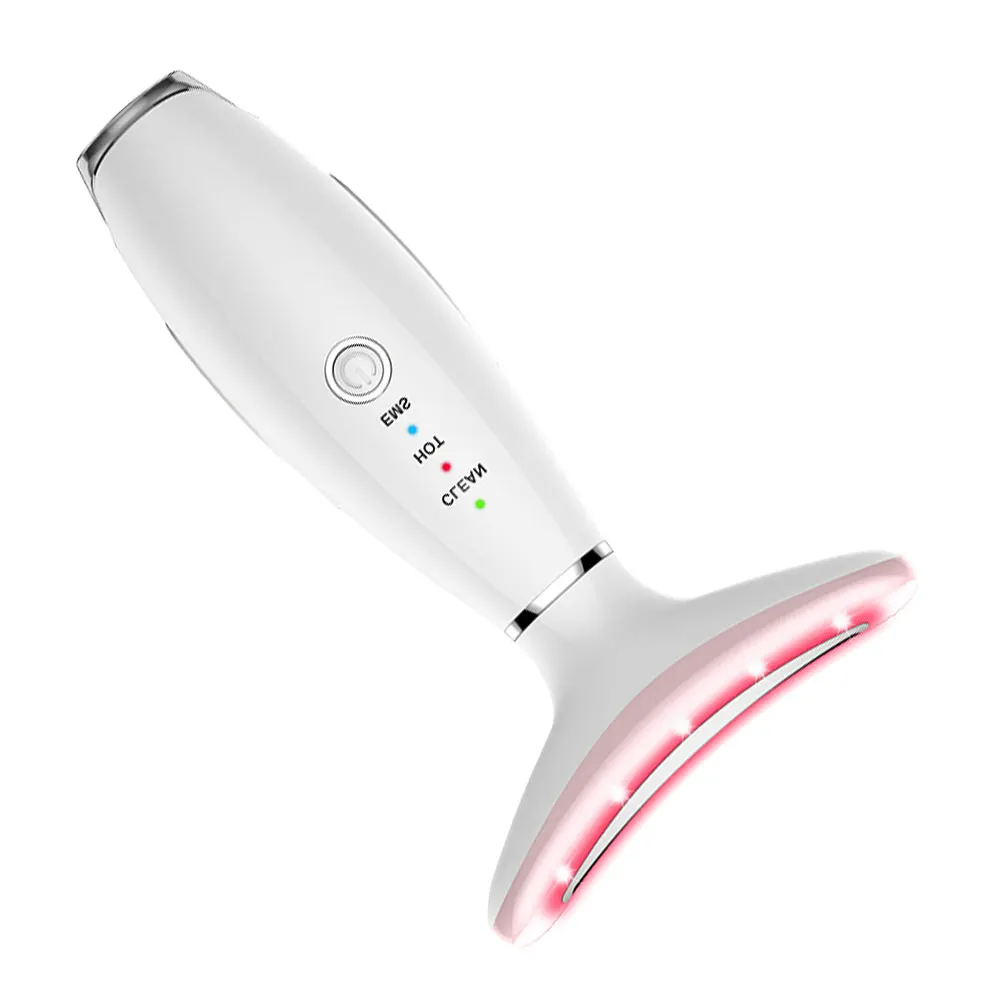 

Neck Beauty Instrument Premium ABS Ergonomic Neck Care Machine Wrinkle Removal Tightening Skin Stretcher Strap Guard Simple