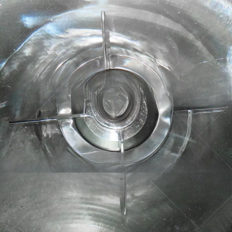 Stainless steel jacket stirrer bottom mixing tank 3000 l bottom magnetic mixing tank