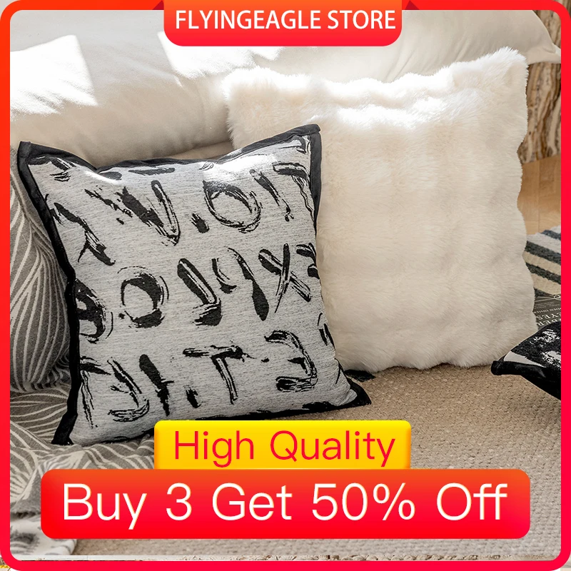 【Buy 3 Get 50% Off】Home Decor Items And Aesthetic Room Decoration Decorative Pillows Cover For Sofa Backrest Cushion Pillowcases