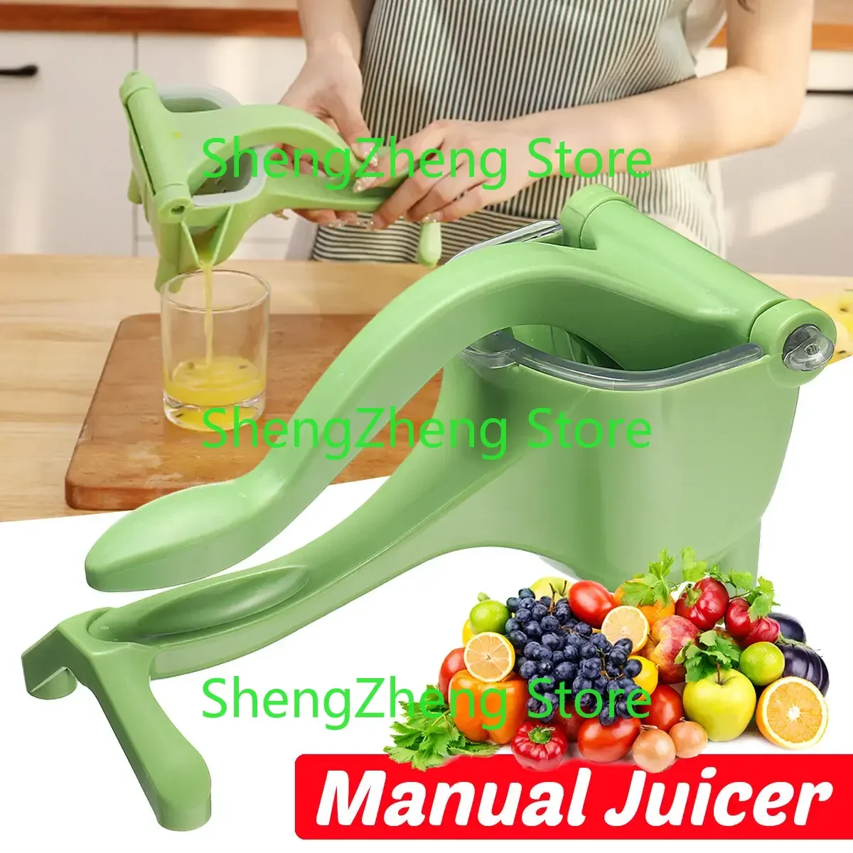 Manual Juicer Multifunctional Household Juicer Juice Squeezing Artifact Lemon-orange Juice Juicer