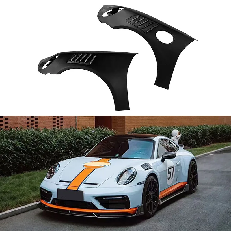 

Carbon fibre front fender surround fittings for Porsche 911 992 modified OS fenders 2019
