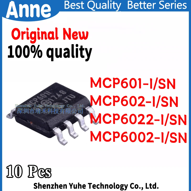 (10piece)100% New MCP601-I/SN MCP602-I/SN MCP6022-I/SN MCP6002-I/SN MCP601 MCP602 MCP6022 MCP6002 SOP-8