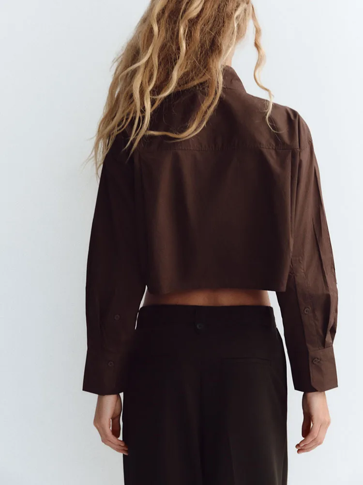 

Новое весеннее поступление, женский повседневный универсальный шелковый воротник с длинным светом ort irt, свободный крой, цвет для поездок на работу