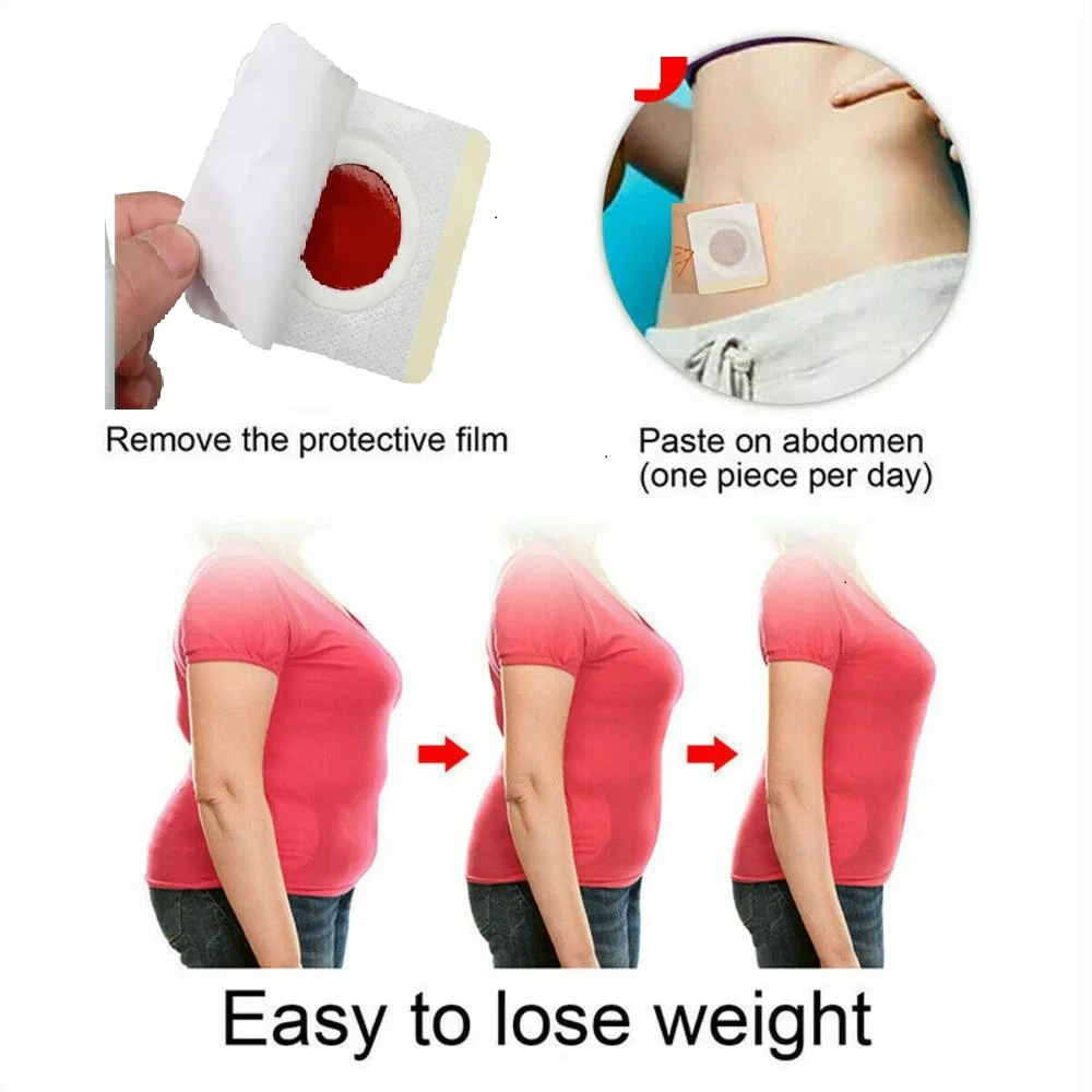 10pcs Slim Patch Weight Loss Navel Sticker Slimming Products Fat Burning Cellulite Fat Burner For Weight Loss Paste Belly Waist