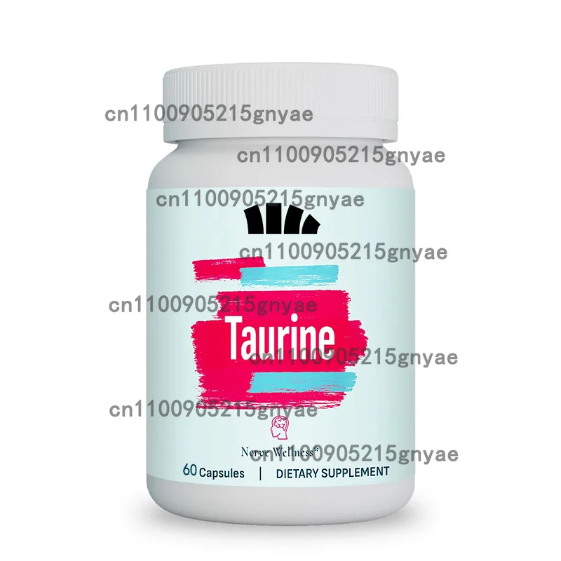 

Добавка Taurine - 1000 мг/порция | 60 капсул веганских капсул для ежедневной поддержки здоровья