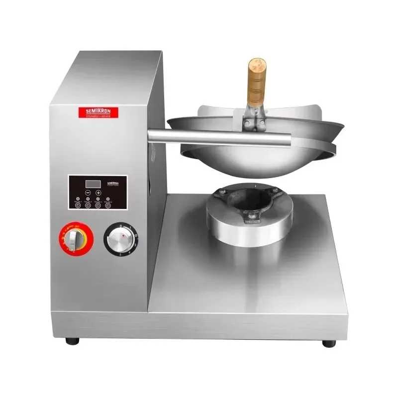 

Stainless Steel 304 110v/220V Commercial Gas Cooking Machine Fire Throwing Stir-frying Robot Wok Machine