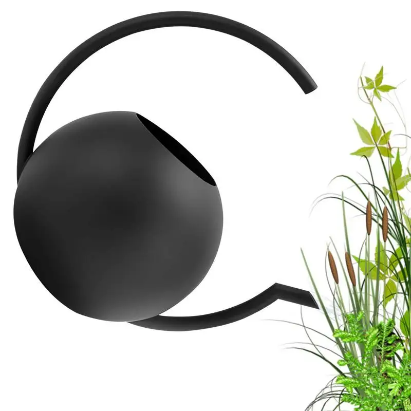 Watering Can Matte Metal Watering Can For Indoor Plants Semi-open Top Garden Watering Can Flower Watering Pot For Home Garden