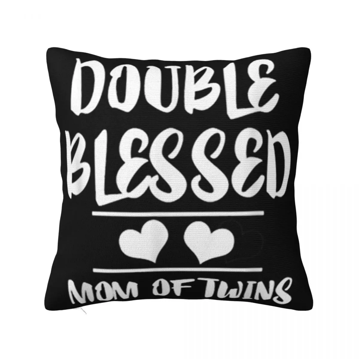 Awesome Double Blessed Mom Of Twins Mother Gift Trend Halloween Vintage More Size Personality Pillow Case