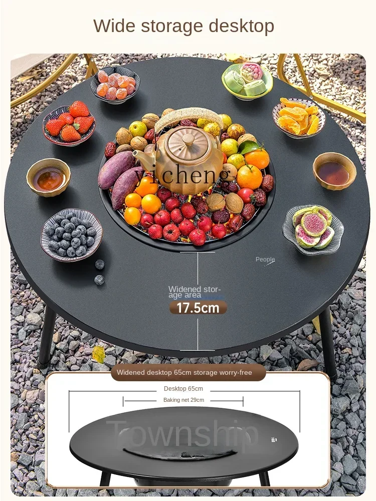 Stove Cooking Tea Table Barbecue Stove Home Indoor Roasting Stove Sets Of Appliances Full Set Outdoor Barbecue Grill Basinn2