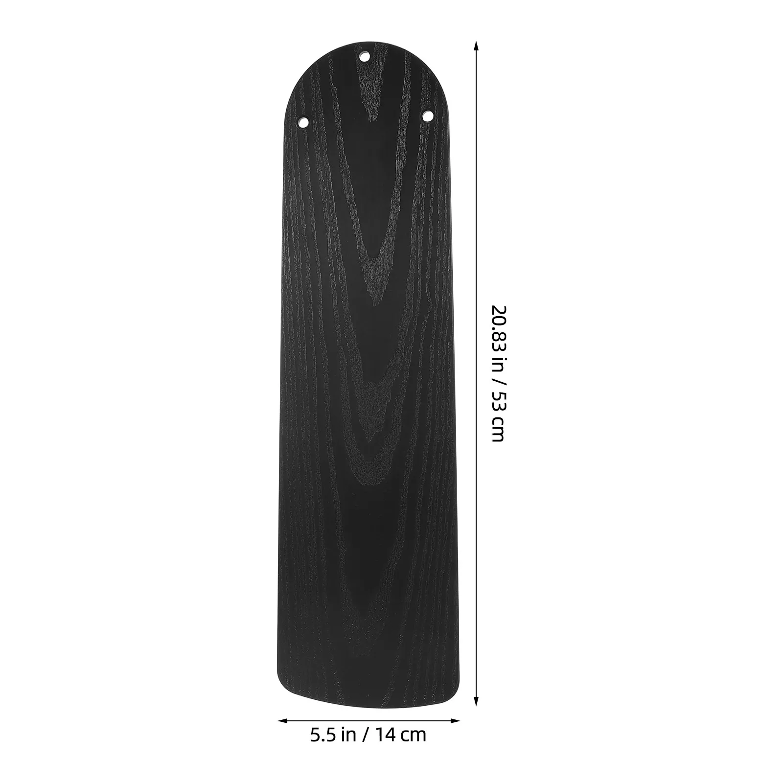 Plastic Ceiling Fan Blade Replacement Wood Grain Pattern Easy to Install for Home Office School Industry Fan Blade